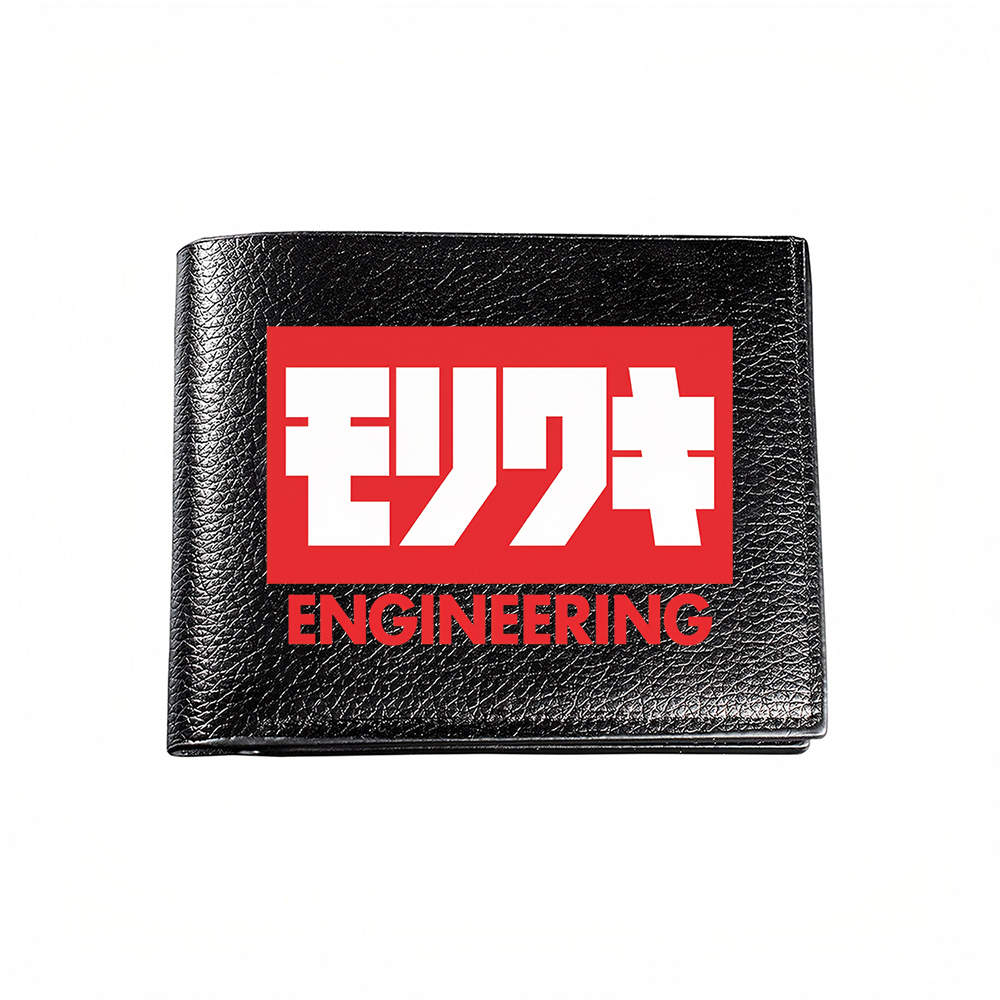 Engineering And Interior Design - Carteira Masculina Mojoki Engineering com Logo,