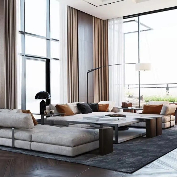 Interior Design Luxury House - Sanhai super luxuoso mansão serviço de