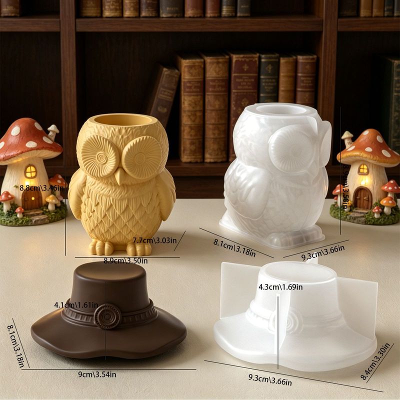 2 Conjuntos de moldes de silic - Ceramic Candle Vessel avaliação e preço