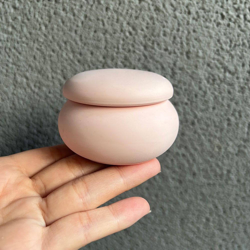 Caixa De Armazenamento Redonda - Ceramic Candle Vessel avaliação e preço