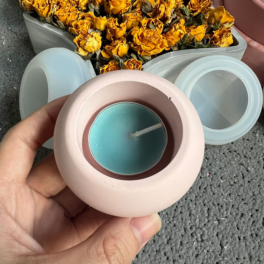 Caixa De Armazenamento Redonda - Ceramic Candle Vessel avaliação e preço