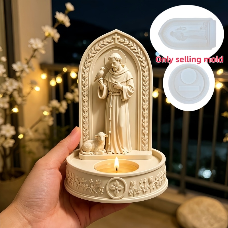 Molde de Silicone para Resina  - Ceramic Candle Vessel avaliação e preço