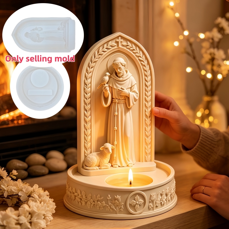 Molde de Silicone para Resina  - Ceramic Candle Vessel avaliação e preço