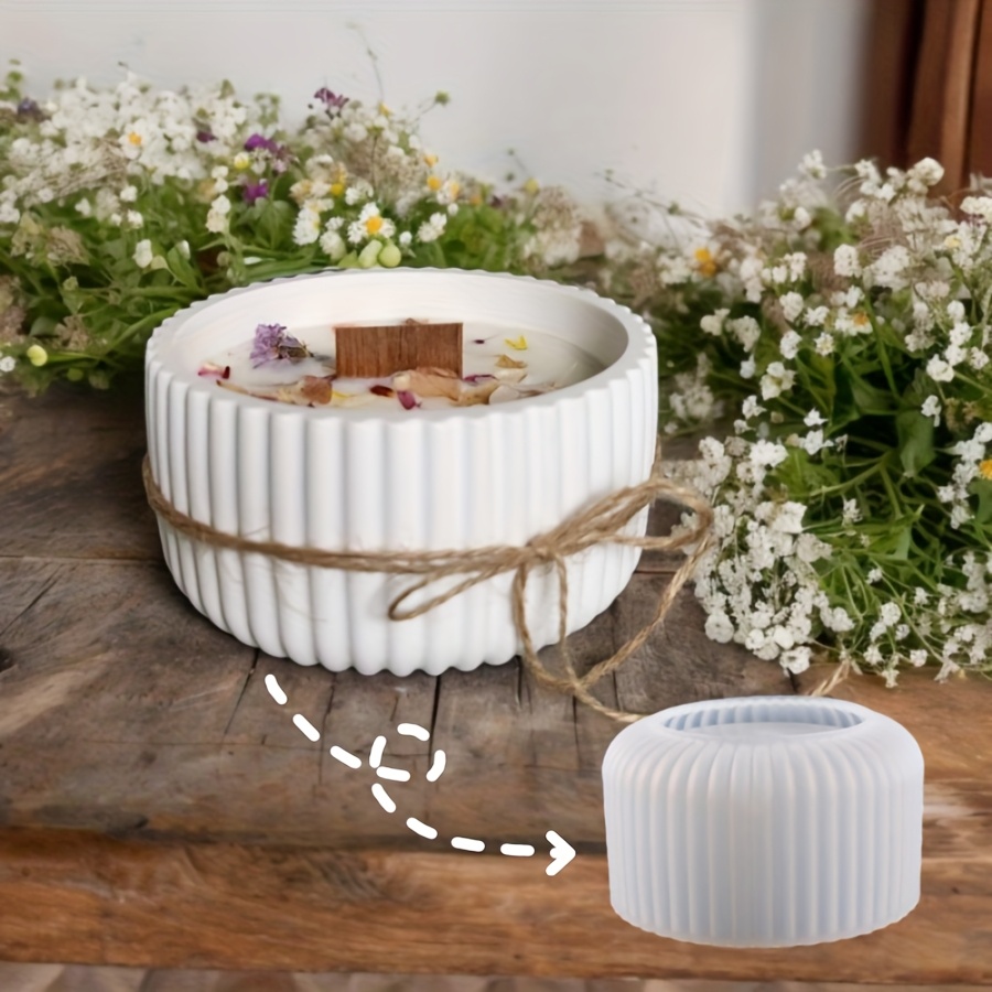 Molde de Silicone Grande para  - Ceramic Candle Vessel avaliação e preço