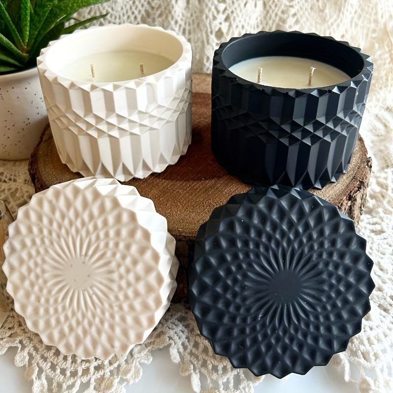 1 conjunto de molde de silicon - Ceramic Candle Vessel avaliação e preço