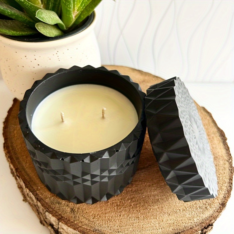 1 conjunto de molde de silicon - Ceramic Candle Vessel avaliação e preço