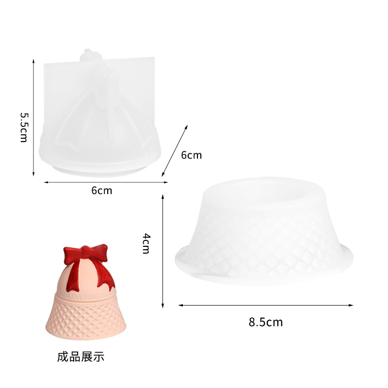 Molde de Silicone em Formato d - Ceramic Candle Vessel avaliação e preço