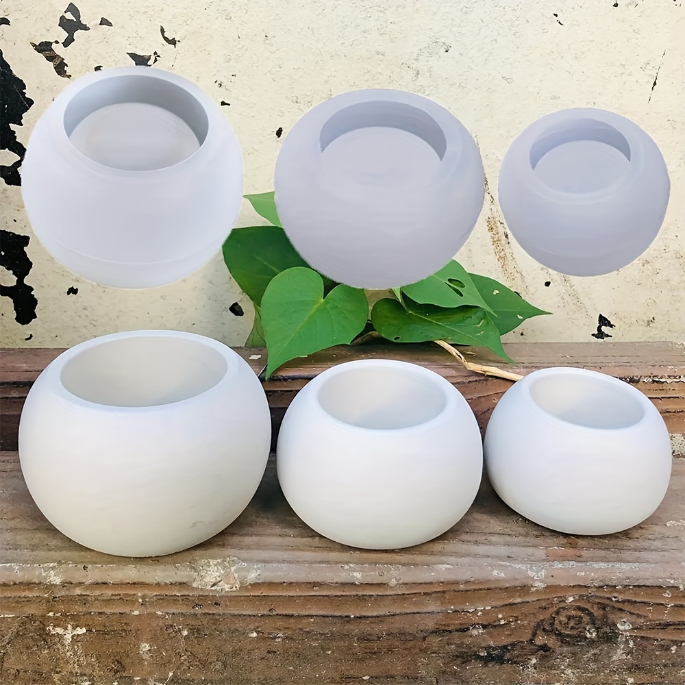 Molde de Silicone Redondo para - Ceramic Candle Vessel avaliação e preço
