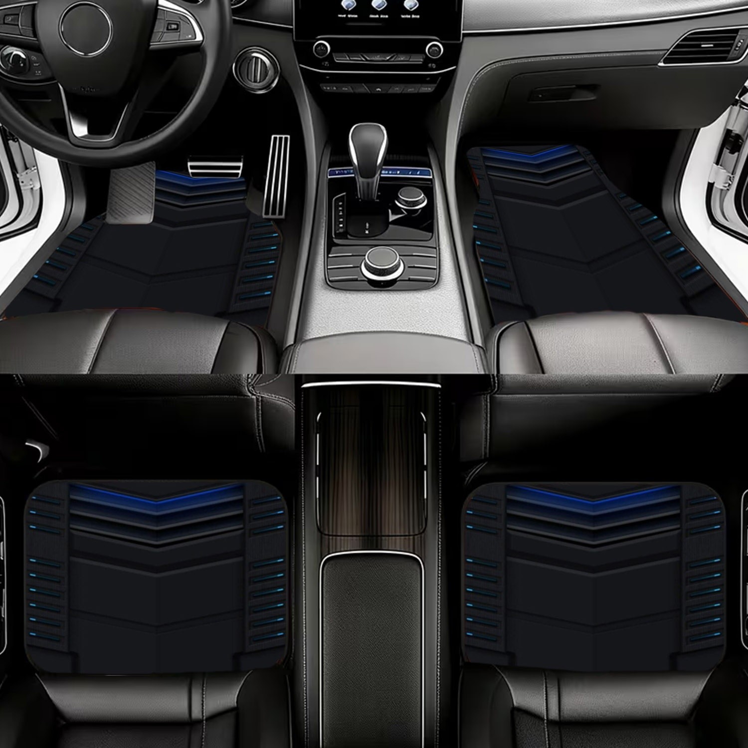 Tapetes de carro 4 unidades, d - Interior Design Tech avaliação e preço