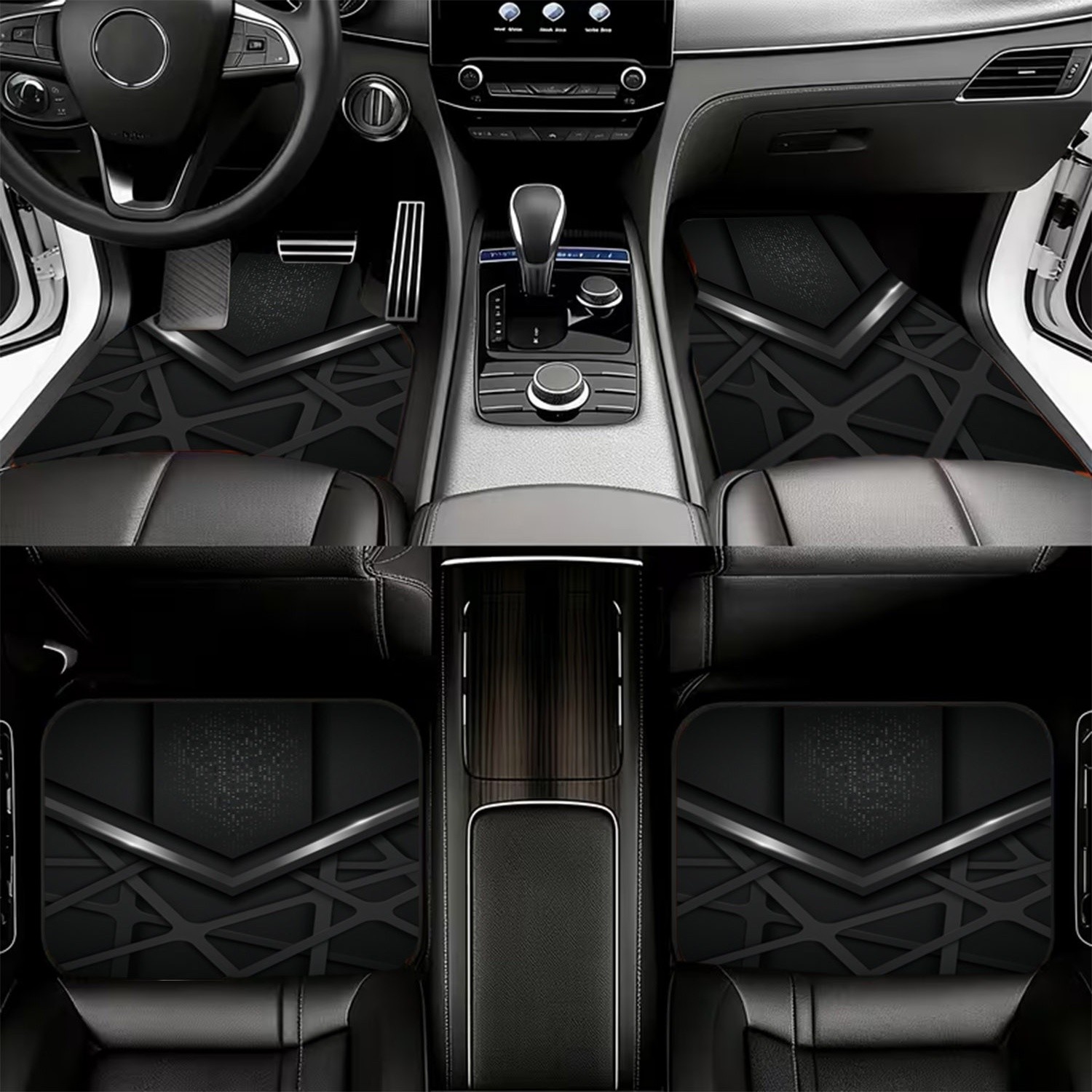 4 peças de tapetes para carro  - Interior Design Tech avaliação e preço