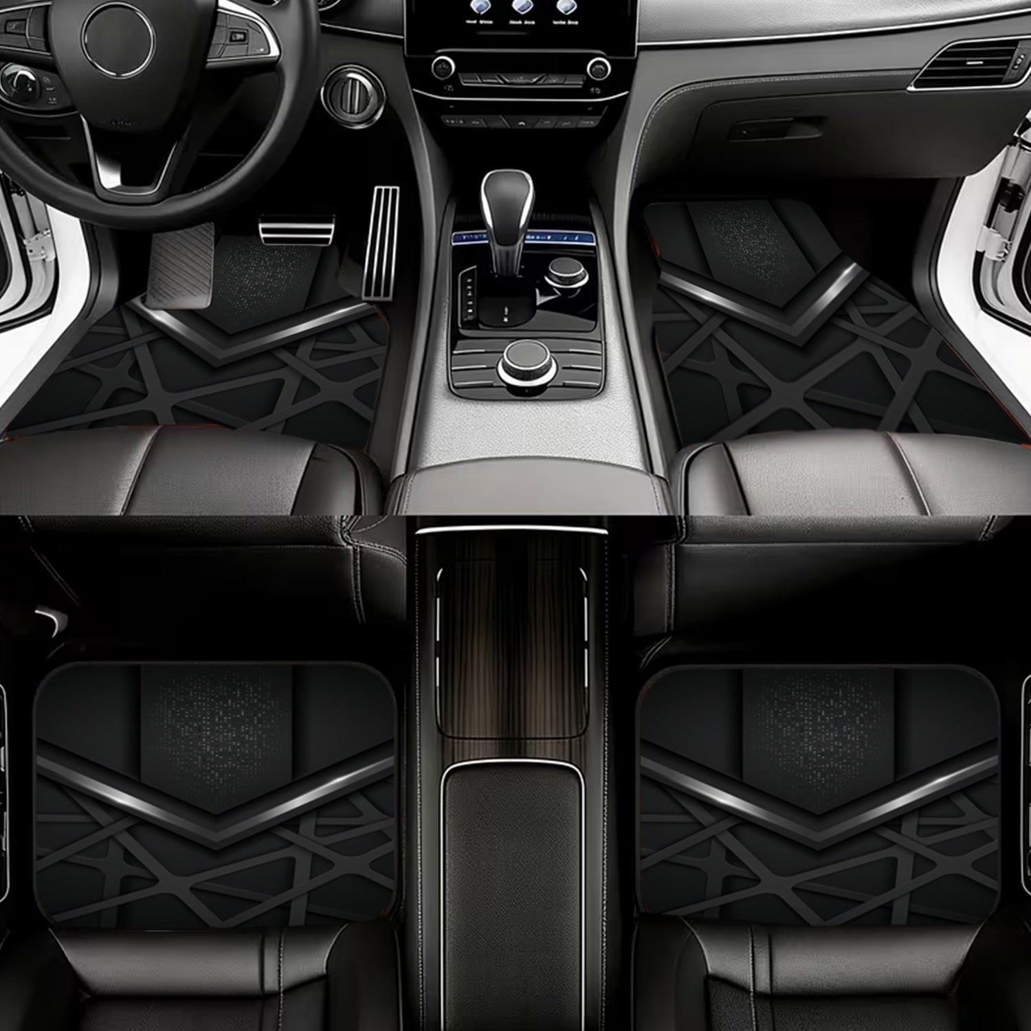 4 peças de tapetes para carro  - Interior Design Tech avaliação e preço